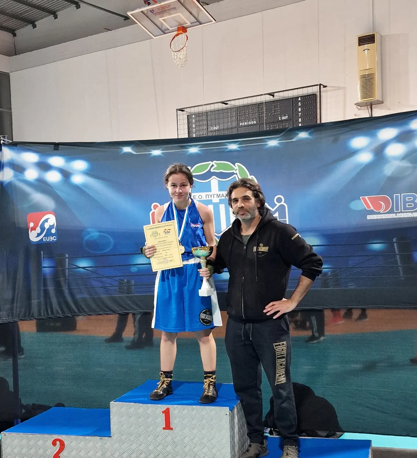 Πρωταθλήτρια Ελλάδος στις Νεάνιδες στα 50 κιλά η Βασιλική Γκόκα